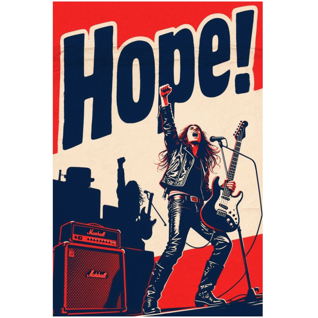 برچسب DTF یا استیکر حرارتی لباس مدل Hope 