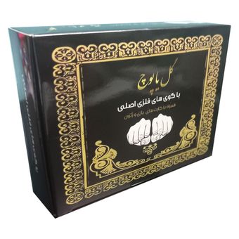 بازی فکری مهره‌ای گل یا پوچ با 4 گوی فلزی اصلی، 16 کارت بازی، ژتون شیر یا خط، مناسب 2 تا 20 نفر، درجه سختی آسان، مدت زمان کمتر ا
