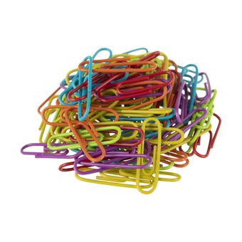 گیره کاغذ پارسیکال مدل رنگی سایز 28 میلی متر - بسته 100 عددی