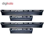 برچسب پارکابی خودرو کد SK034 مناسب برای هیوندا i10 مجموعه 4 عددی*548
