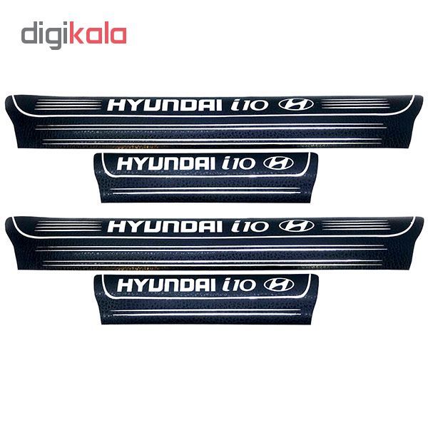 برچسب پارکابی خودرو کد SK034 مناسب برای هیوندا i10 مجموعه 4 عددی*548