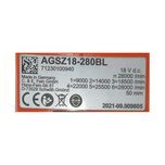 فرز انگشتی شارژی فاین مدل AGSZ 18-280 BL