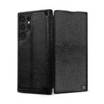 کیف کلاسوری اگرت مدل Floater چرمی مناسب گوشی موبایل سامسونگ Galaxy S22 Ultra