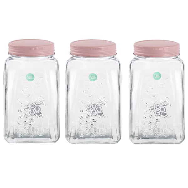 بانکه میس گلس مدل بهار نارنج1 کد C671 بسته 3 عددی