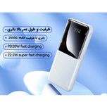 پاوربانک ریمکس مدل RPP-623 ظرفیت 20000 میلی آمپر ساعت