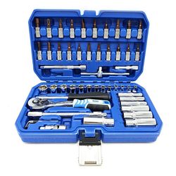 آچار بکس جغجغه ای باس مدل BOSS-53PCS مجموعه 53 عددی