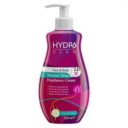 کرم موبر صورت و بدن پوست‌های معمولی بانوان حجم 330 میل هیدرودرم