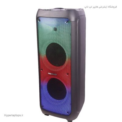 اسپیکر چمدانی بلوتوثی رم و فلش‌خور Macher MR-1700 + میکروفون و ریموت کنترل MACHER MR-1700 Wireless Speaker