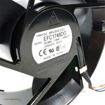 فن خنک کننده 17 در 17 دایره ای 48 ولت دور بالا بلبرینگی 1.84 آمپر براشلس EFC1748DC