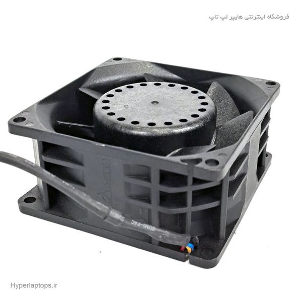 جت فن 8 در 8 سانتی متری قطر 4 سانتی 12 ولت 4.90 آمپر 4 سیم دارای PWM کنترل دور دائم کار براشلس برند دلتا