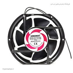 فن خنک کننده 15 در 17 سانت با قطر 5 سانتی متری 220 ولت 0.23amp برند سانوندا SANONDA بلبرینگی