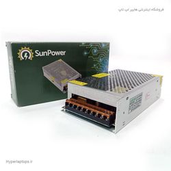 ترانس سوئیچینگ 24 ولت 10 آمپر SUNPOWER مدل SP-240W مخصوص تابلو روان | SUNPOWER Switching Power Supply 24V10A