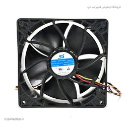 جت فن خنک کننده 12 در 12 سانتی متر با قطر 4 سانت 2.7 آمپر برند Sj AXIAL FAN SG121238BS