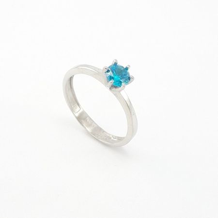 انگشتر نقره زنانه تک نگین