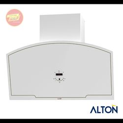 هود مورب شیشه سفید طرح کلاسیک لمسی 90 سانت مدل H317W آلتون ALTON