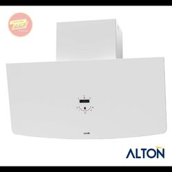هود مورب شیشه سفید لمسی کم‌صدا موتور توربو 90 سانت مدل H319W آلتون ALTON