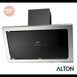 هود مورب شیشه سفید لمسی موتور توربو 90 سانت مدل H502S آلتون ALTON