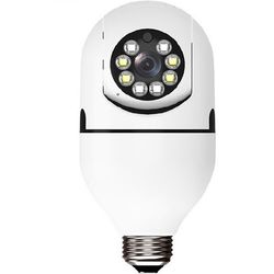 دوربین بیسیم مداربسته تحت شبکه مدل v380 با کیفیت Full HD 1080، لنز 2 مگاپیکسل، چرخش 360 درجه افقی و 90 درجه عمودی، دید در شب تا