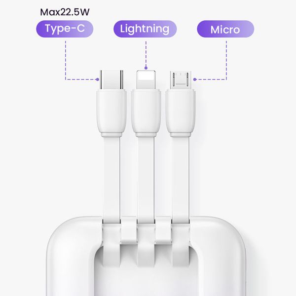 پاوربانک یوسمز مدل CD193 ظرفیت 10000 میلی آمپر