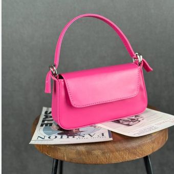 کیف فانتزی صورتی دستی و دوشی | اورجینال