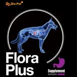 مکمل پروبیوتیک و پری‌بیوتیک سگ بایو پت مدل Flora وزن 200 گرم