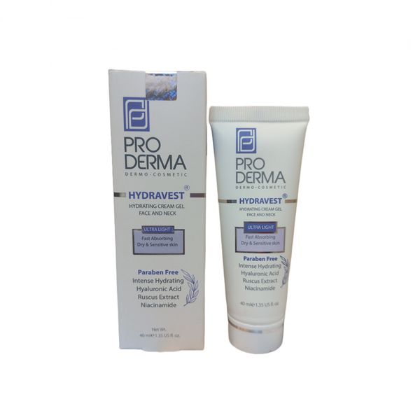 کرم مرطوبکننده و آبرسان صورت و گردن پرودرما مدل 01 حجم 40 میلیلیتر