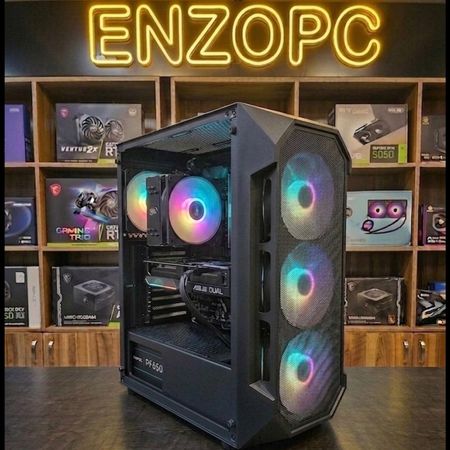 سیستم گیمینگ حرفه‌ای RTX 5060 | Core i5-14400F | مناسب بازی و تولید محتوا