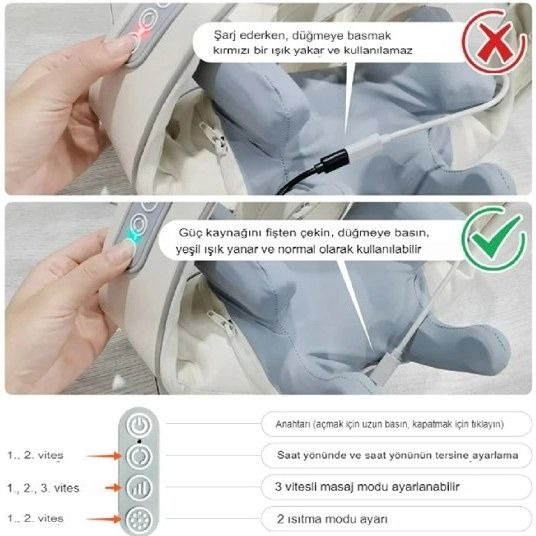ماساژور گردن و شانه مدل MDHL-MD-069