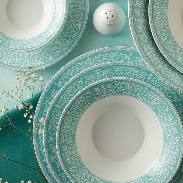 سرویس غذاخوری 28 پارچه چینی زرین ایران سری ایتالیااف مدل Florance 2 درجه عالی