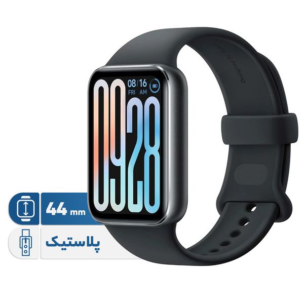 ساعت هوشمند 44 میلیمتری شیائومی مدل Smart Band 9 Pro، مناسب برای ورزش، کنترل سطح اکسیژن خون، شمارش ضربان قلب، پایش وضعیت خواب،