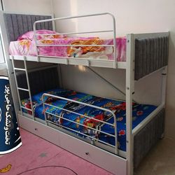 تخت خواب دو طبقه شیار مدل یاسمین