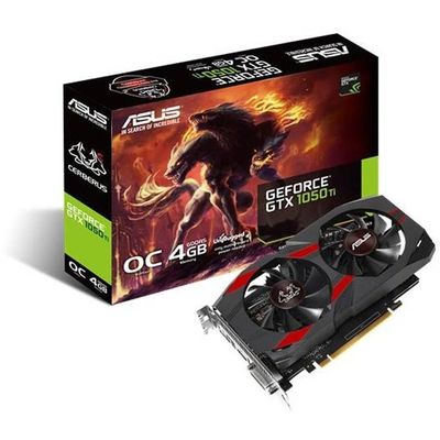 Graphic Card ASUS CERBERUS GTX 1050ti 4GB OC GDDR5