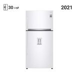 یخچال فریزر طرح فریزر بالا 30 فوت ال جی مدل GR-F882HBHU