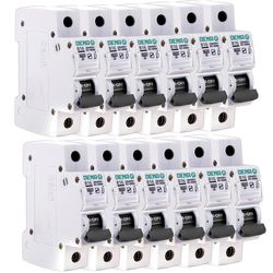 فیوز مینیاتوری تک فاز 16 آمپر دنا الکتریک ایرانیان مدل B16-6KA-12Pcs بسته 12عددی