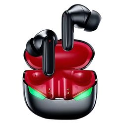 هدفون بلوتوثی ریمکس مدل Remax Game Buds G1 دارای نویزکسنلینگ (ENC)، درگاه شارژ USB Type-C، پشتیبانی از فرمان لمسی