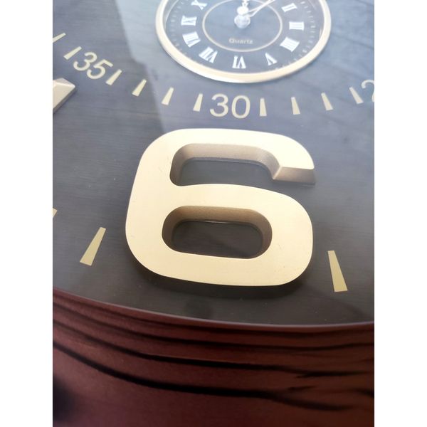 ساعت دیواری مدل گارنت دوموتوره کد 5222