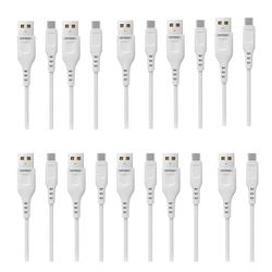 کابل تبدیل USB به microUSB دنمن مدل D01V طول 1 متر بسته 10 عددی