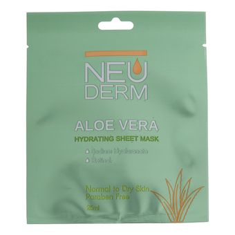 ماسک صورت نئودرم تولید:1404/03/01 مدل Aloevera حجم 25 میلی لیتر