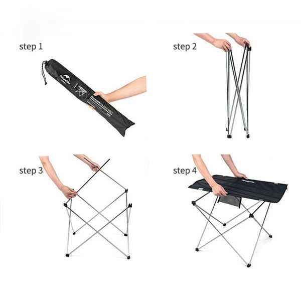 میز تاشو سفری نیچرهایک مدل NH20JJ020