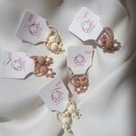 کش مو دخترانه مدل خرگوش و خرس بسته چهار عددی