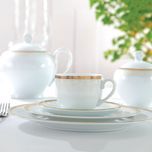 سرویس غذاخوری 102 پارچه چینی زرین ایران مدل ایتالیا اف ریوا درجه عالی