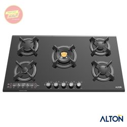 اجاق گاز توکار شیشهای مشکی 5 شعله ایتالیایی IG-534DB آلتون ALTON