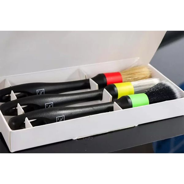 برس دیتیلینگ کخ شیمی مدل Interior Brush Set مجموعه 3 عددی