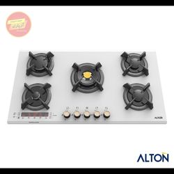 اجاق گاز توکار شیشهای مشکی 5 شعله ایتالیایی IG-531DWN آلتون ALTON