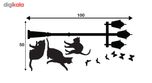 استیکر سالسو طرح Cats Pley