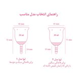 کاپ قاعدگی لیوا فارما مدل 01 سایز کوچک