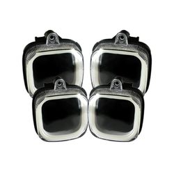 چراغ راهنما موتور سیکلت مدل نئونی فانتزی W4 مجموعه 4 عددی