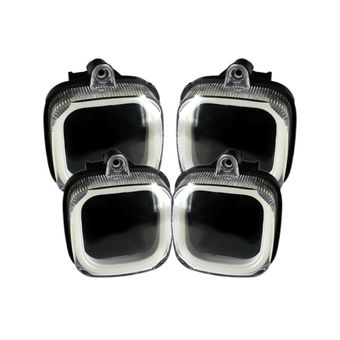 چراغ راهنما موتور سیکلت مدل نئونی فانتزی W4 مجموعه 4 عددی