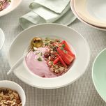 بشقاب غذاخوری زی مدل ظرف پاستا گود 18 تک نفره پاستل درجه عالی بسته شش عددی