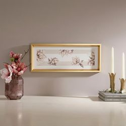 تابلو انگلیش هوم طرح گل مدل Magnolia